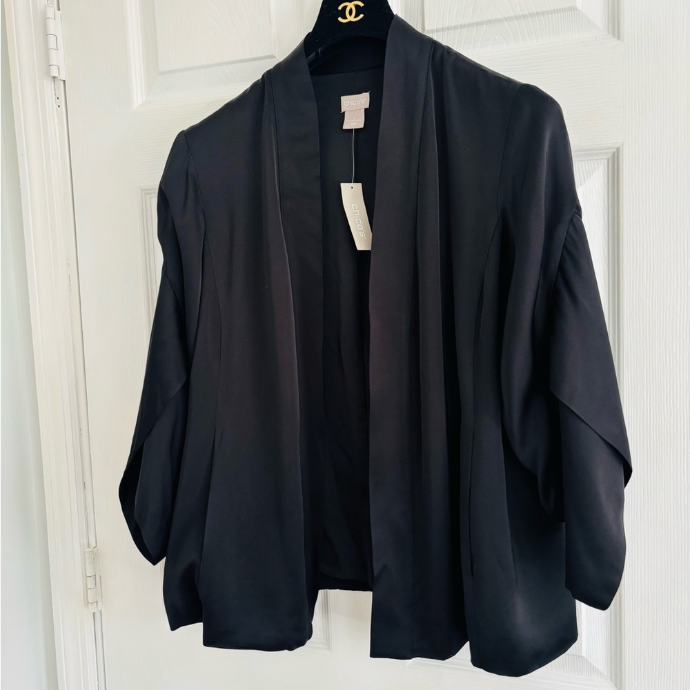 NWT Chico’s black jacket